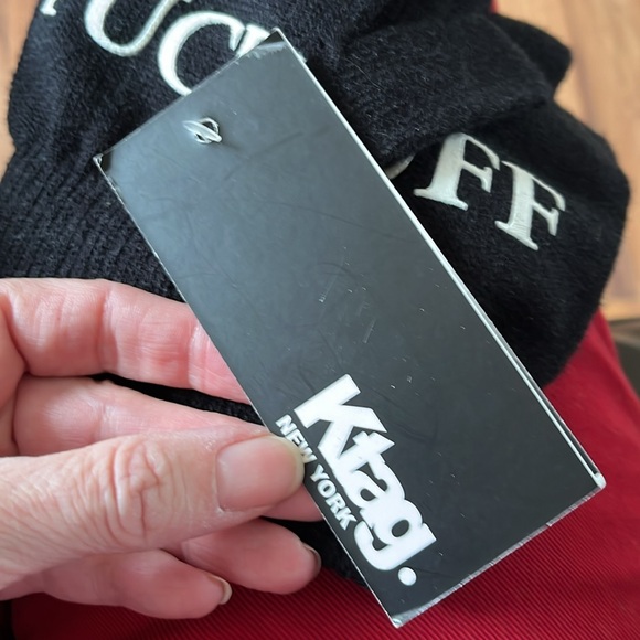 ktag Unisex Gloves F*** Off black and white - Picture 3 of 4